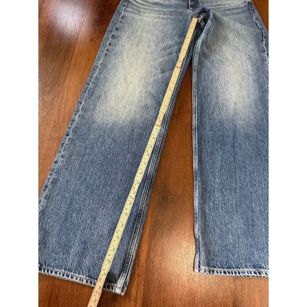 Rag & Bone Saige Low Rise Relaxed Straight Jeans Sz 26 Casual Denim Grunge - Picture 6 of 9